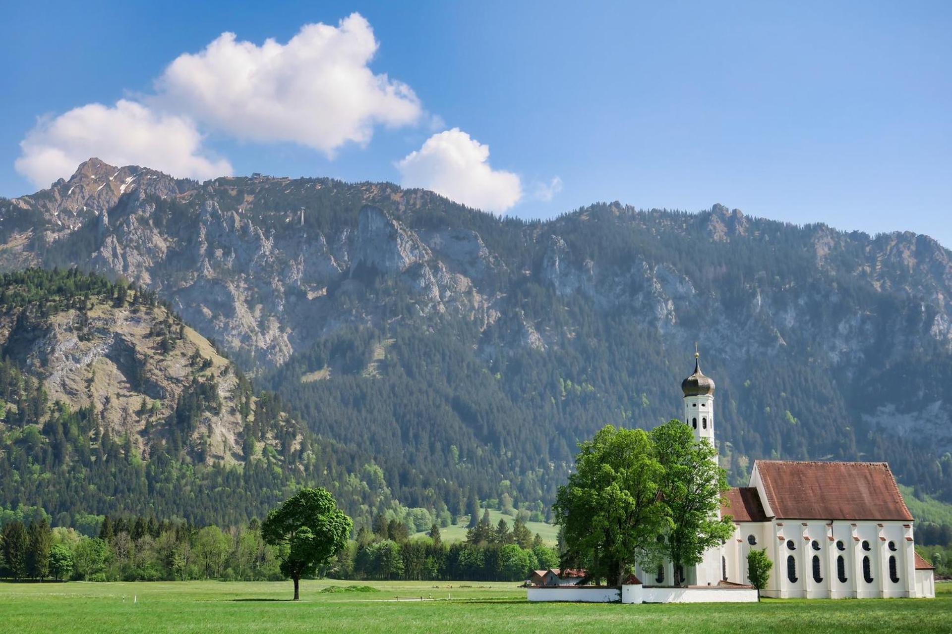 Ferienwohnung Hohenstaufen Fussen Bagian luar foto