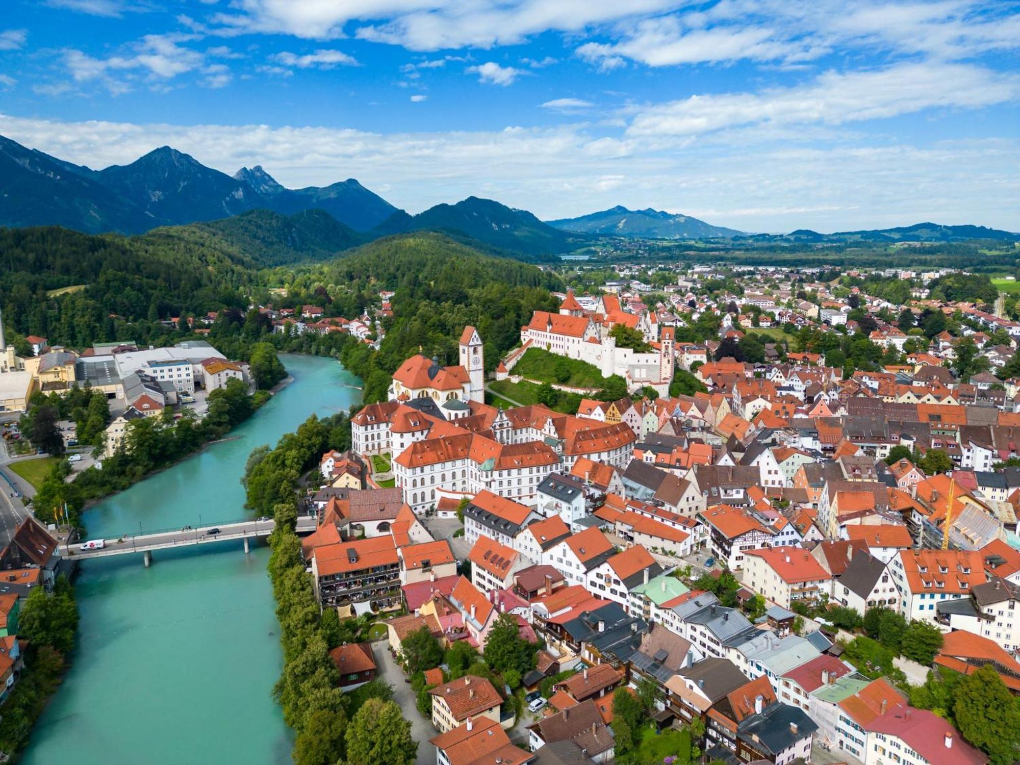 Ferienwohnung Hohenstaufen Fussen Bagian luar foto